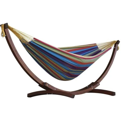 Afbeelding van Vivere Double Cotton Hangmat met Standaard