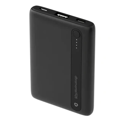 Afbeelding van dbramante1928 re charge Power Bank 5K BLK, 5000 mAh, Lithium Polymeer (LiPo), Zwart (5000 mAh), Powerbank,