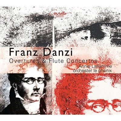 Afbeelding van Franz Danzi: Overtures &amp; Flute Concertos