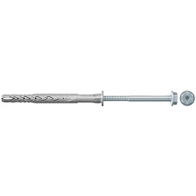 Afbeelding van Fischer 10x120 mm constructieplug SXRL FUS zeskantkop schroef 50 stuks