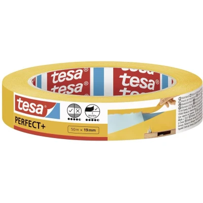 Afbeelding van tesa Perfect+ 56536 00000 00 Schilderstape Geel (l x b) 50 m 19 mm 1 stuk(s)