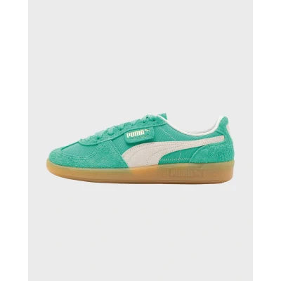Afbeelding van Puma Palermo Vintage Unisex Sneakers laag, Maat: 42, Jade frost/frosted ivory/gum Leer en textiel