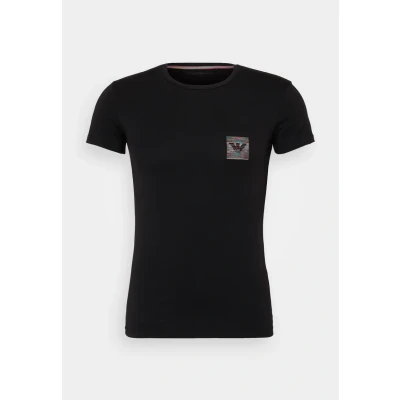 Afbeelding van Emporio Armani Sleeve CREW NECK Hemd, Heren, Maat: XL, Black beauty
