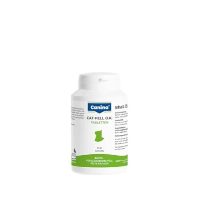 Afbeelding van Canina Pharma Cat Fell O.K. Tabletten 125 g (ca. 250 stuks)