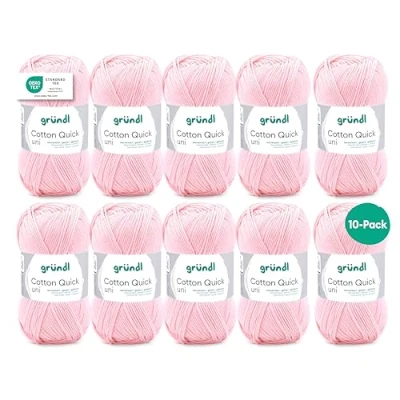 Afbeelding van 865 94 Cotton Quick uni roze 10x50gr