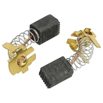 Afbeelding van vhbw Motorkoolborstelset, 2 stuks, 10 x 7,5 6,6 mm, compatibel met Hitachi DH18DSL, DH24DVC, WH18DSC elektrisch gereedschap