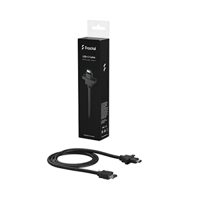 Afbeelding van Fractal Design USB kabel C 0.67 m Zwart FD A USBC 001