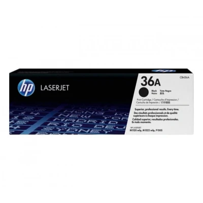 Afbeelding van HP 36A originele zwarte LaserJet tonercartridge (CB436A)