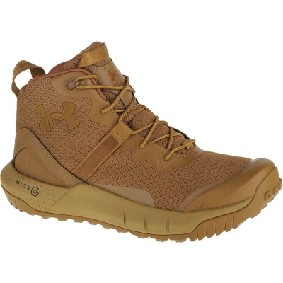 Afbeelding van Under Armour Lifestyle Micro G Sneakers hoog, Heren, Maat: 42.5, Braun Imitatieleer/ textiel