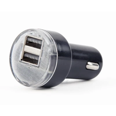 Afbeelding van Gembird EG U2C2A CAR 02 oplader voor mobiele apparatuur Zwart Auto