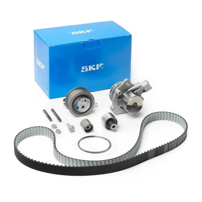 Afbeelding van Waterpomp + distributieriem set SKF VKMC 01278 1