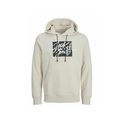 Afbeelding van JACK&amp;JONES JJCOLTON SWEAT HOOD Heren Trui Moonbeam