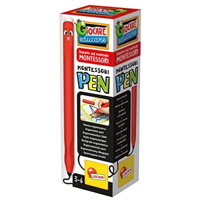 Afbeelding van LISCIANI Montessori Pen Ergonomische pen, meerkleurig, 97197