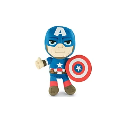 Afbeelding van Whitehouse Leisure International Pluche dier van Marvel Universe, Avengers, the Guardians of Galaxy superzachte kwaliteit (30 cm, Captain America)