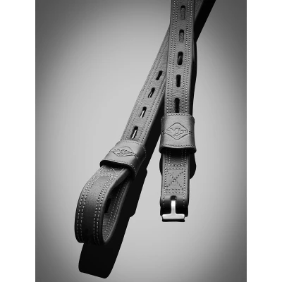 Afbeelding van LeMieux Stijgbeugelriem Vector Close Contact Leer Zwart 60cm