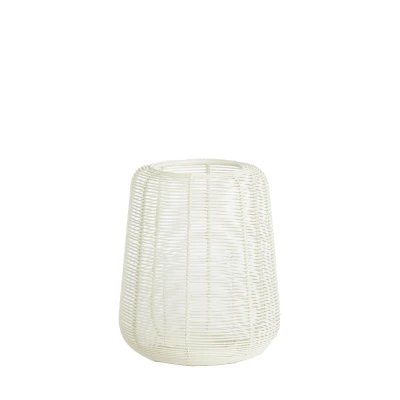 Afbeelding van Light &amp; Living Windlicht ADETA Ø18x21cm Wit