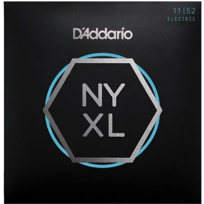 Image de D&#039;Addario NYXL1152 filet nickel, aiguës Medium / graves Heavy, 11 52 Jeu guitare électrique