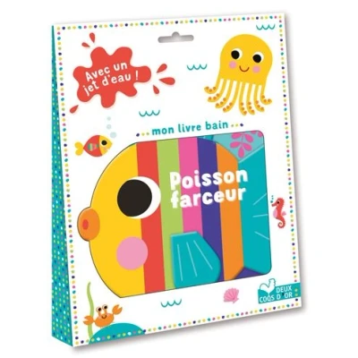 Image de Mon livre bain poisson farceur ! Avec un jet d&#039;eau