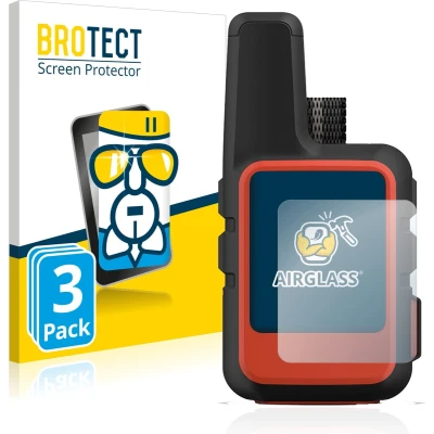 Afbeelding van BROTECT Screenprotector voor Garmin inReach Mini 2 Folie Beschermfolie Beschermglas transparant (3 Stuks)