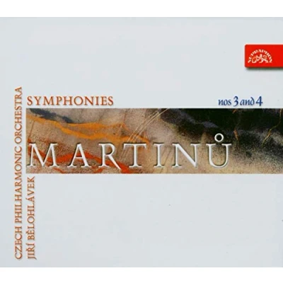Afbeelding van Czech Philharmonic Orchestra, Jirí Belohlávek Martinu: Symphonies No.3 &amp; 4 (CD)