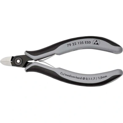 Afbeelding van Knipex Werk 79 22 125 ESD Zijkniptang Zonder facet mm