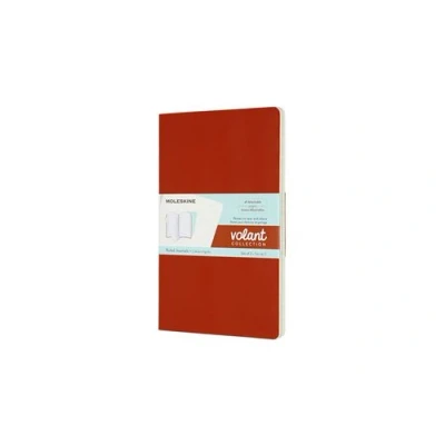 Image de Cahier volant grand format ligne orange bleu 2ex