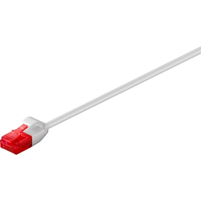 Afbeelding van U/UTP CAT6 Gigabit slimline netwerkkabel / grijs 15 meter
