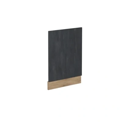 Afbeelding van Vicco Frontpaneel R Line, Zwart beton/Krachtige eik goud, 45 cm zonder werkblad