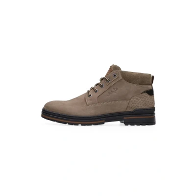 Afbeelding van Australian Middelburg Veterboots, Heren, Maat: 42, Taupe Schoenen
