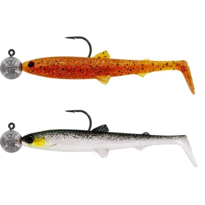 Afbeelding van Westin Bullteez 9.5cm R n 7g Haak 4/0 (2 pcs) Kleur : Clear Water Mix 6