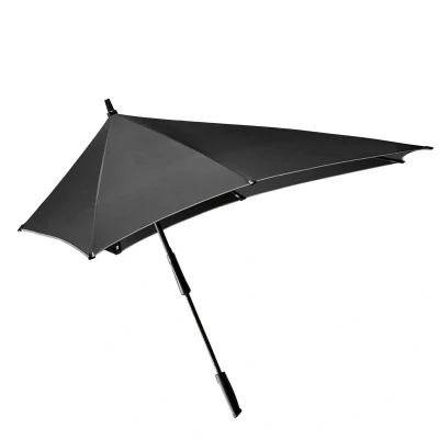 Afbeelding van Senz XXL Stick Stormparaplu black reflective