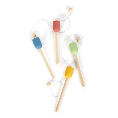 Afbeelding van Small Foot Houten Vang de Bal Set, Set van 4