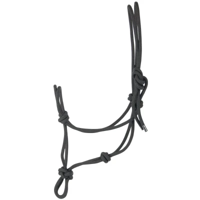 Image de Harry&#039;s Horse Licol en Corde Noir Poney
