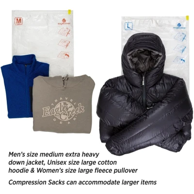 Afbeelding van Eagle Creek Pack It™ Compression Sac Set M/L Vacuümzakken No Color