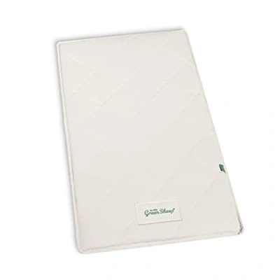 Afbeelding van The Little Green Sheep SnuzPod natuurlijke wiegmatras, ademend, anti mijt, hypoallergeen, vanaf de geboorte tot 6 maanden, (voor SnuzPod3), 70 x 140 cm