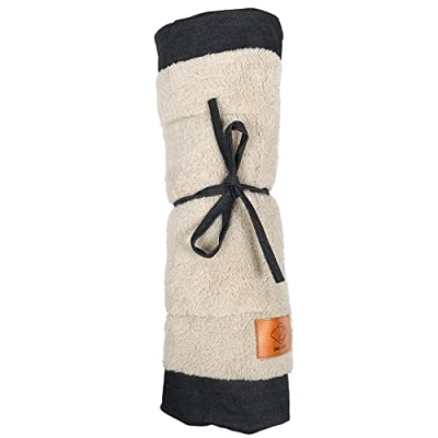 Afbeelding van Hondenplaid Comfy Davy Denim Blauw 80x60 cm