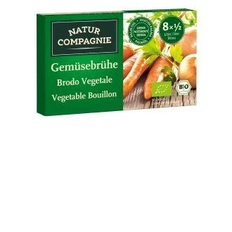 Afbeelding van Natur Compagnie Groentebouillon Suikervrij 8ST