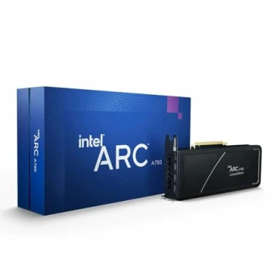 Image de Intel Arc A750 Carte graphique 8 Go GDDR6 boîte pour Next Unit of Computing 13 Extreme Kit NUC13RNGi9