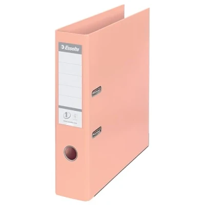 Afbeelding van Esselte Solea Kartonnen A4 Ordner Capaciteit van 600 Vel Rugbreedte 75mm Perzik