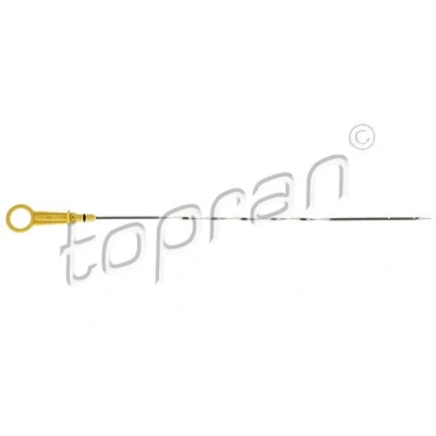 Afbeelding van TOPRAN 702 388 Oliepeilstok Met pakking Geel Kunststof RENAULT: SCENIC 3, Captur, Clio 4, DACIA: Duster Off Road, II