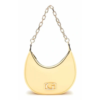 Afbeelding van Guess Circe Shoulder BAG Handtas, Dames, Maat: One Size, Cornsilk