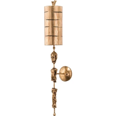 Afbeelding van Flambeau LED Wandlamp Fragment 1X E27 Max 60W Aged Gold