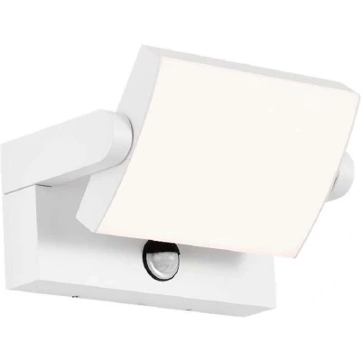 Afbeelding van V TAC VT 11020S W Draaibare LED Wandlamp met Sensor IP65 Wit 17W 2520 Lumen 3000K