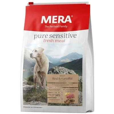 Afbeelding van Mera Pure Sensitive Adult Rund En Aardappel 1kg