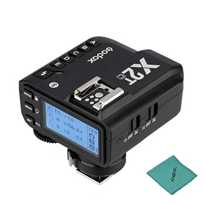 Afbeelding van GODOX X2T C E TTL II Draadloze flitsontspanner, 1/8000s HSS 2.4G, compatibel met Canon DSLR camera&#039;s voor V1 TT685C, TT350C, V860II C, TT600, AD200, AD200Pro
