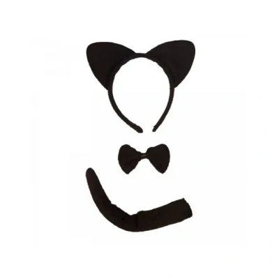 Afbeelding van SET KAT ZWART 3 DELIG, Kindercrea