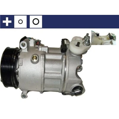 Afbeelding van MAHLE ORIGINAL ACP 257 000S AC Compressor PXC16 12 PAG 46 R 134a Met afdichtring JAGUAR: XF Saloon
