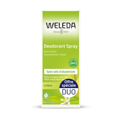 Afbeelding van Weleda Citrus Deodorant Spray Set van 2 x 100 ml