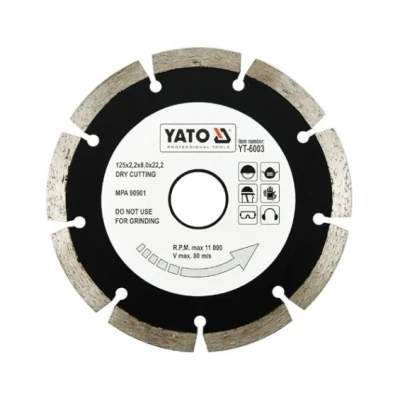 Afbeelding van YATO YT 6003 Snijschijf, haakse slijper 125 2,2
