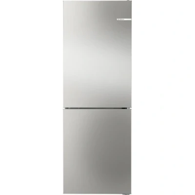 Afbeelding van BOSCH KGN33NSDB Serie 2 Koel vriescombinatie Zilver Energieklasse D Hoogte 175 cm 40 dB geluidsniveau